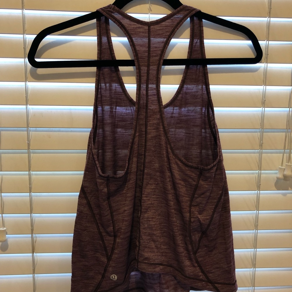 Lululemon maroon tank top